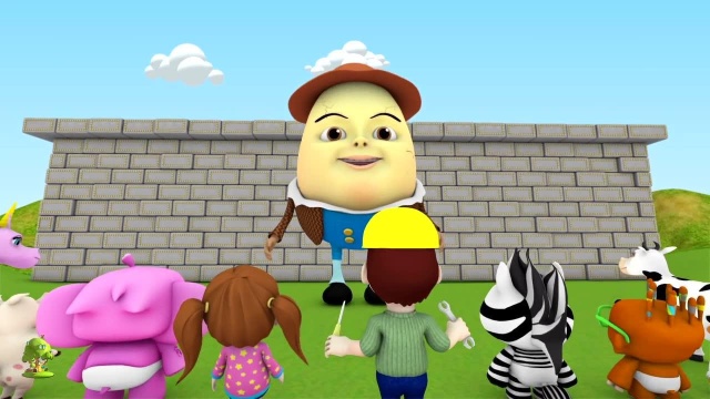 Humpty Dumpty | Kids Song | Kindergarten Nursery Rhymes & Baby Songs