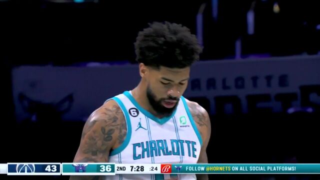  NBA季前赛：奇才vs黄蜂第2节中文解说回放