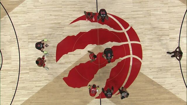 NBA常规赛：公牛vs猛龙 英文解说全场回放
