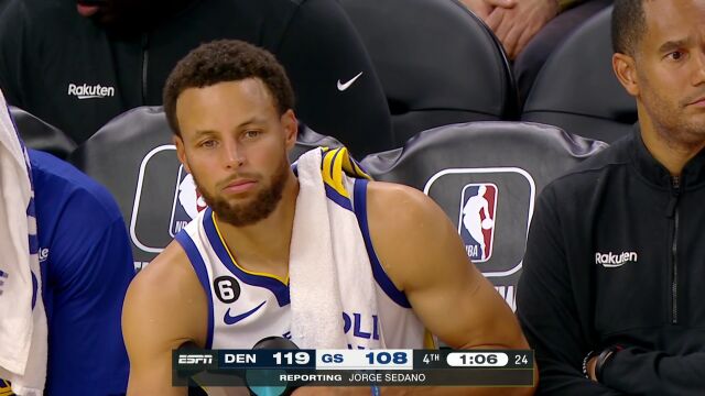 NBA季前赛：掘金vs勇士第4节中文解说回放