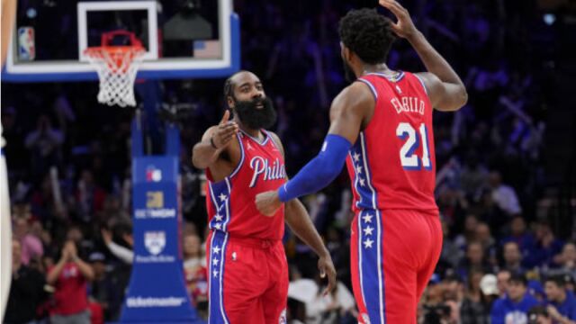 快船114-119费城 大帝44分哈登21助攻迎7连胜