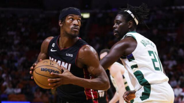 雄鹿102-108热火 霍乐迪24+6+11难敌热巴组合