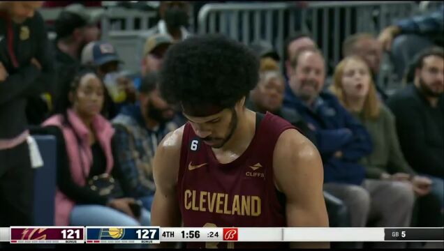 NBA常规赛：骑士vs步行者英文原声全场回放