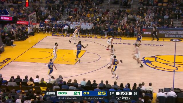 一出手便知有没有！库里空位三分当仁不让