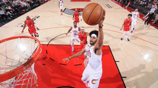 艾伦vs开拓者集锦 全场24+10+6全面发挥撕裂禁区