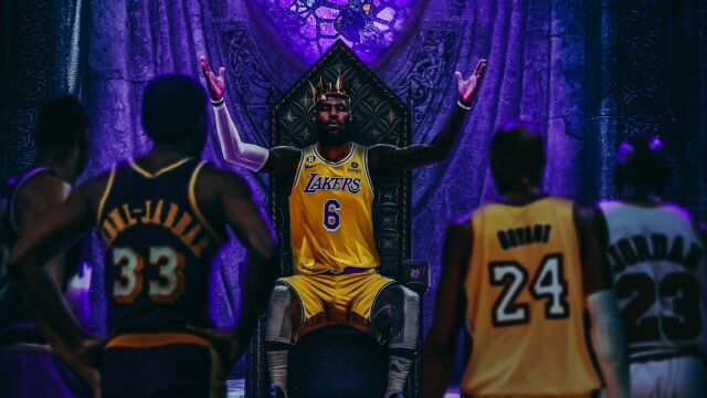 这就是King的影响力！ 詹姆斯封神一战群星云集共同见证