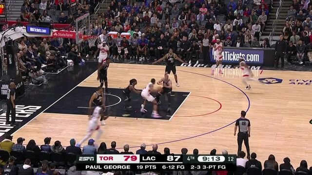 猛龙vs快船中文解说全场回放