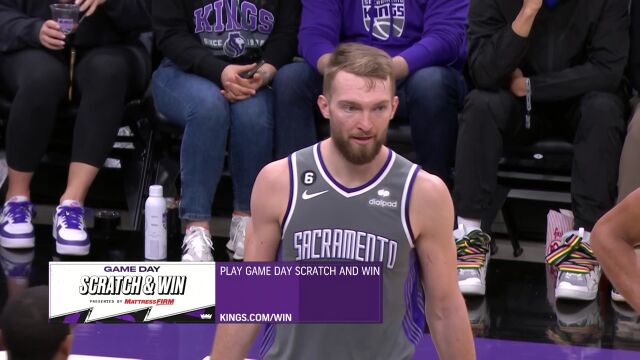 NBA常规赛：森林狼vs国王第4节英文原声回放