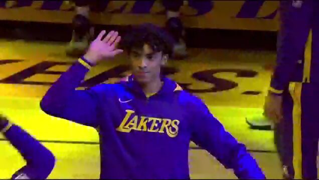 NBA常规赛：独行侠vs湖人第1节中文解说回放