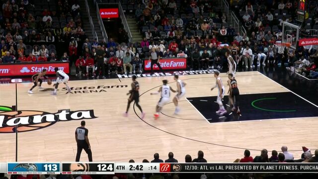 NBA常规赛：魔术vs老鹰中文解说全场回放