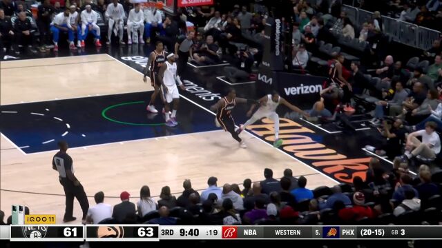 死神教你做事！杜兰特风驰电掣排球大帽摁下穆雷