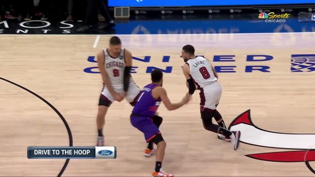 势不可挡 拉文硬刚艾顿打进2+1