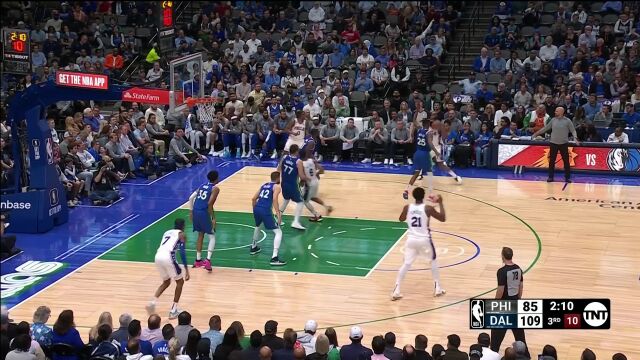 还是常规武器好用 哈登抬手三分一击中的