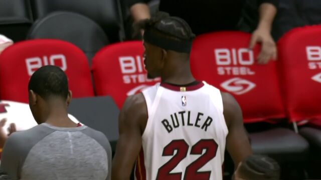 你这头型挺别致啊！巴特勒新造型极为抢眼