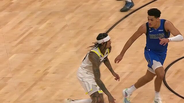回顾爵士vs独行侠过往交战记录 东契奇与马尔卡宁得分手对飙