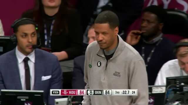  NBA常规赛：火箭vs篮网中文解说全场回放