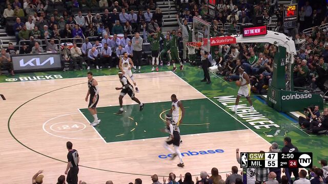 勇士vs雄鹿精华回放 雄鹿兵不血刃主场大胜勇士