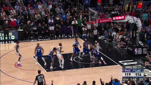 永远充满能量 威少关键抢断和篮板为快船续命