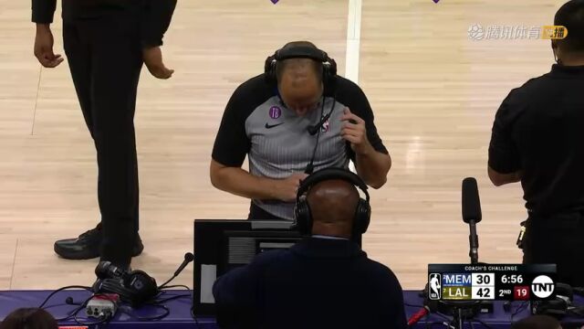 灰熊vs湖人 第2节英文原声回放