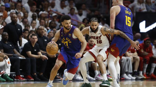 穆雷vs热火集锦 独揽34+10+10里突外投豪取三双