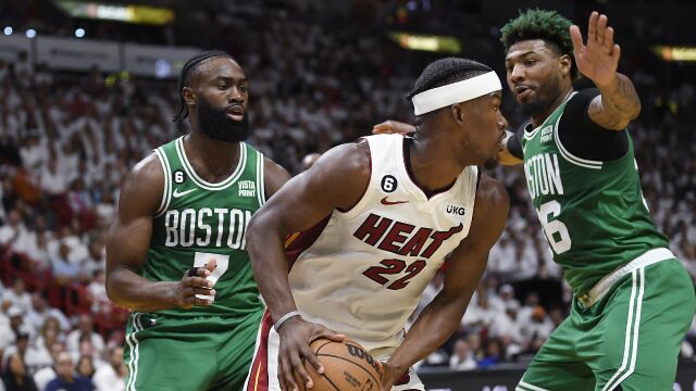巴特勒vs凯尔特人集锦 全场24+11+8生死时刻连追7分难救主
