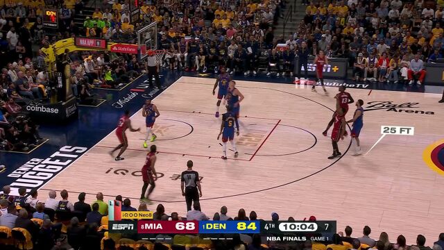 手感终于有所回暖！ 热火末节开场连续飙进三记三分