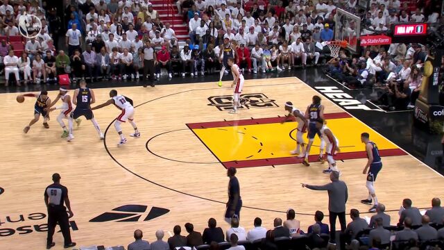 穆雷假突真传吸引火力 小波特顺势起飞单手劈扣制霸禁区