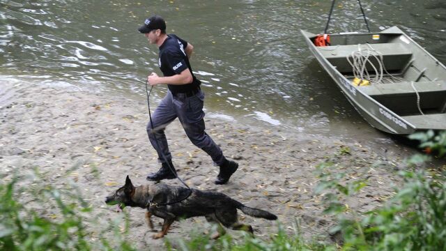 警犬追踪能力到底有多强悍?战斗民族穿防化服泼醋过河都不管用!