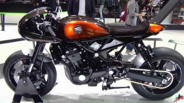 向经典致敬!2019款川崎Z900 RS高清实拍