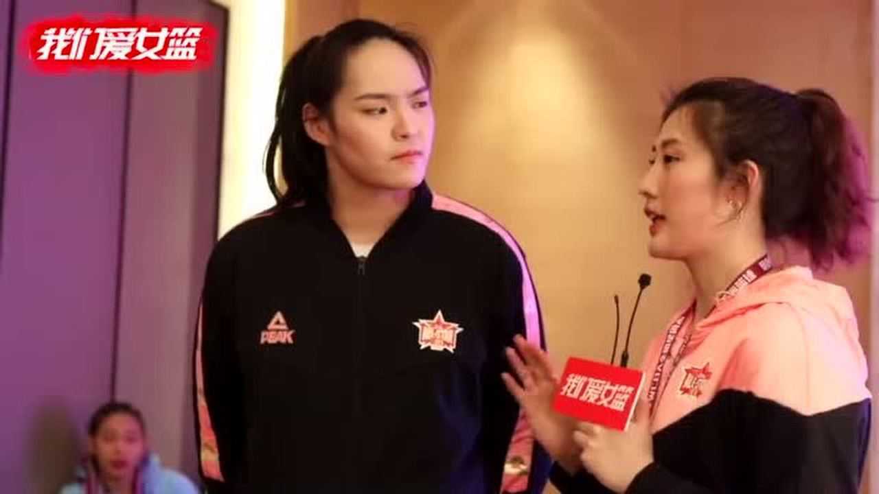 201819赛季wcba2019wcba全明星赛江苏队中锋许晨妍