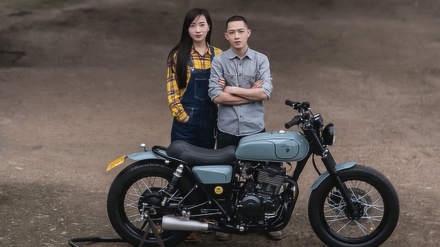 为所爱的人改装的国内罕见的高品质鑫源XY400改装SCRAMBLER