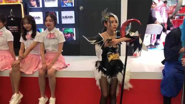 CJ2019蓝少逛漫展:全程回顾,超多美女趣味活动,收获满满