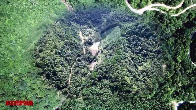 大山沟槽的九龙珠穴位图,风水宝地