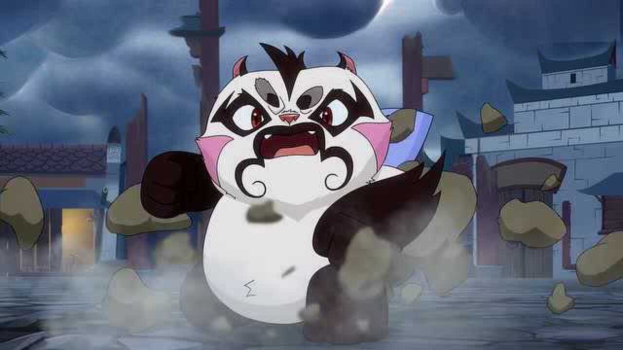 京剧猫武松发出信号不过还好小青等人还是发现了