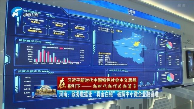 河南:政务数据变“真金白银”