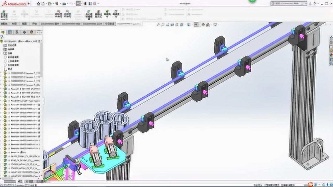 solidworks装配：大型装配体的还原、轻化与审阅模式的区别？机械_腾讯视频