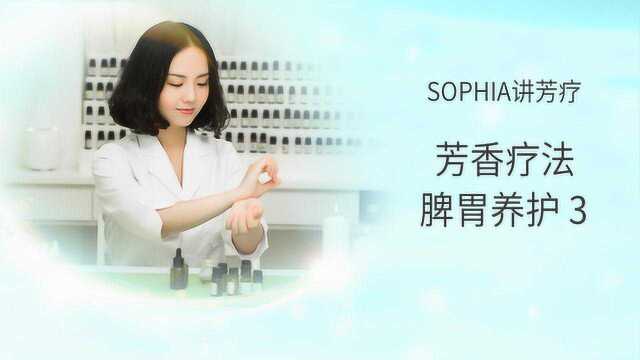 【芳灸儿】导师 SOPHIA讲芳疗课程七:脾胃养护之三