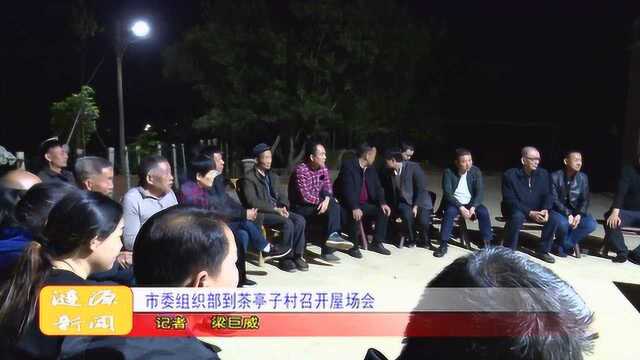 市委组织部到茶亭子村召开屋场会