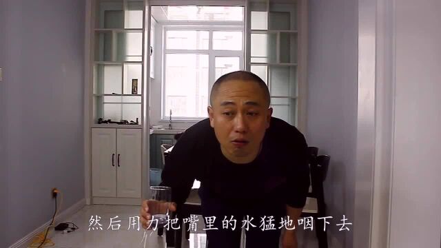 打嗝不止怎么办?2个小方法,立刻见效