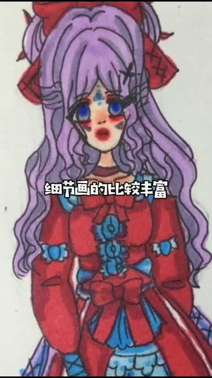 给粉丝改画的n1天这幅画画的也太好康啦