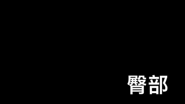 臀部上缘训练,注意腰部稳定