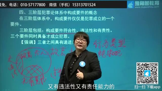 2020法考刑法杨艳霞:四要件、三阶层、两阶层体系