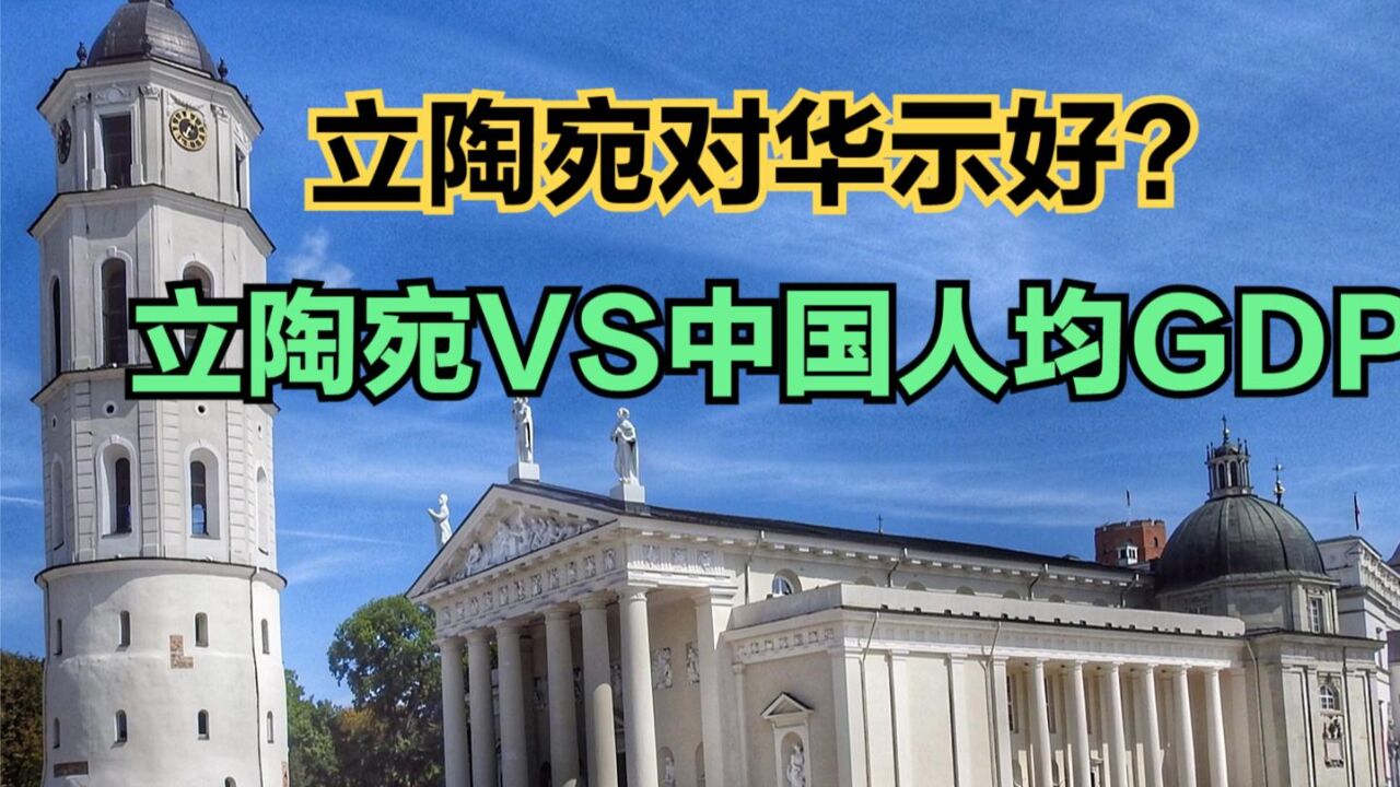 立陶宛提议台湾代表处改名,立陶宛实力如何?中国与立陶宛人均GDP对比