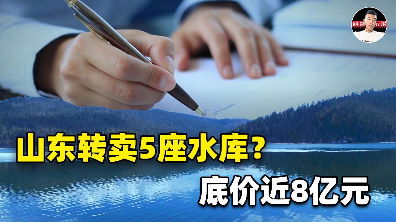 一市拟转卖5座水库,竞拍底价近8亿!百姓反对:这是能卖的吗?