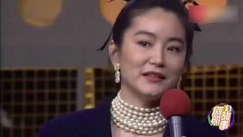 1993年林青霞至韩国采访惊艳全场韩国观众