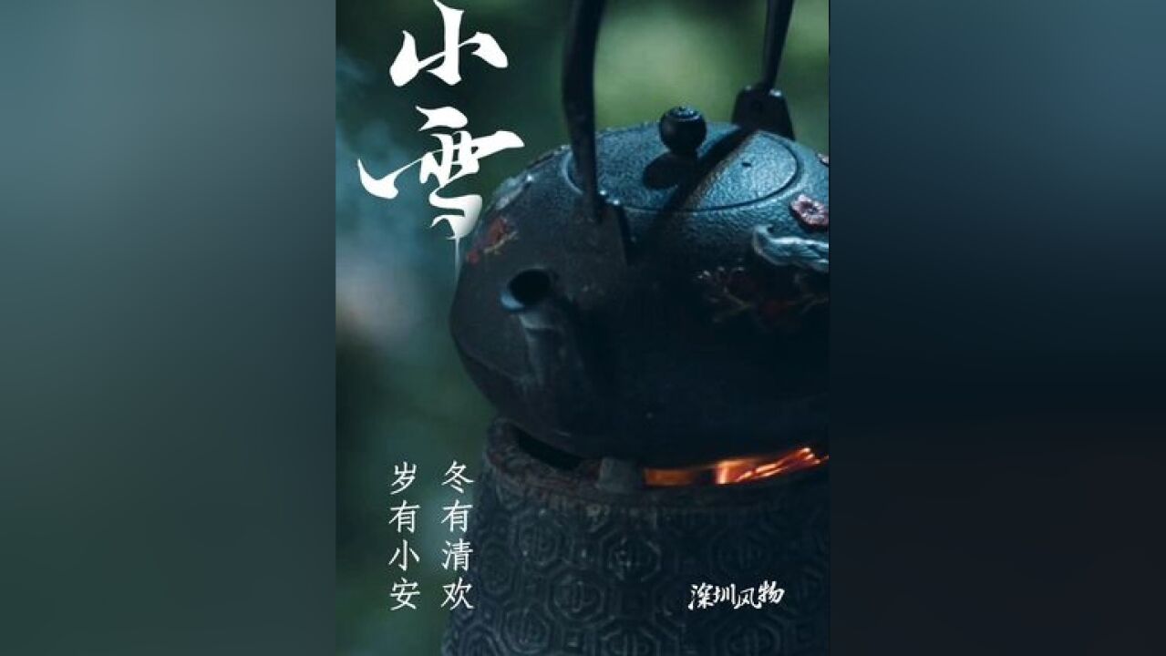 小雪时节,落雪为念,愿君冬安