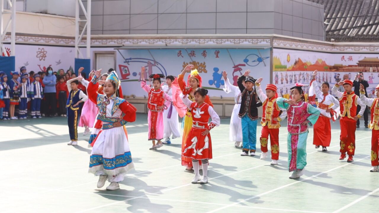 北京通州区第十届民族学校传统体育运动会闭幕 共5所民族小学参与