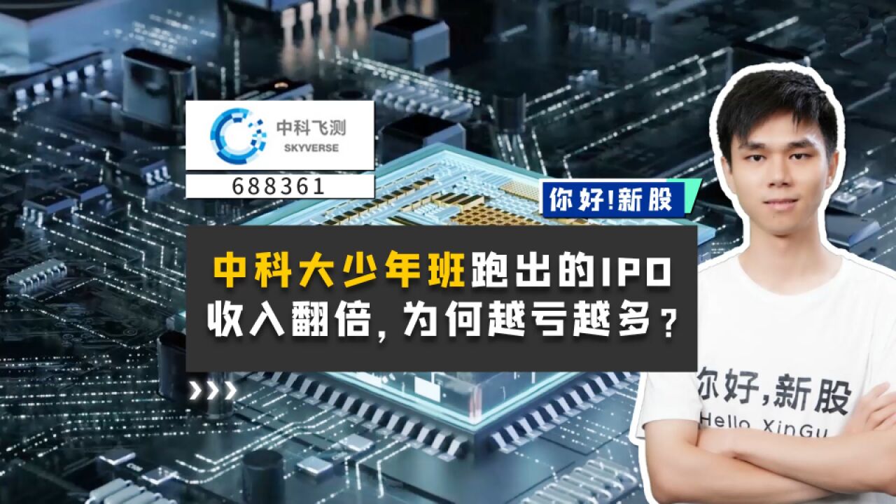 中科飞测:中科大少年班跑出的IPO,收入翻倍,为何越亏越多?