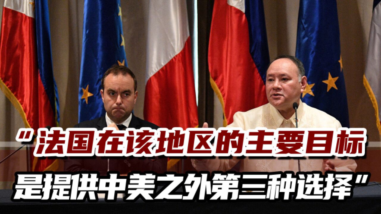 法高官频访亚太,专家:这里是大国博弈的中心,法国觉得不能缺席