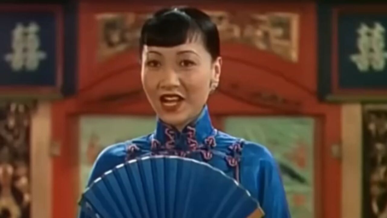 1937年好莱坞华裔女星黄柳霜用英语介绍中国旗袍的真实影像